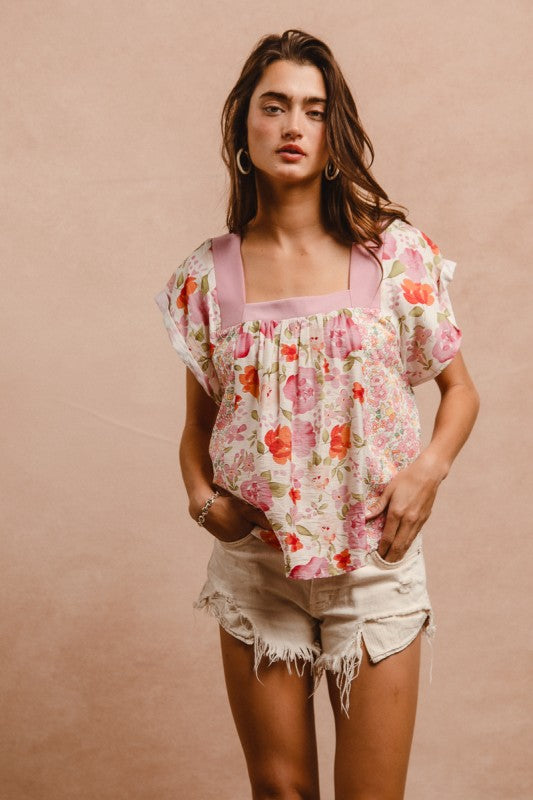 Coming up Roses Top