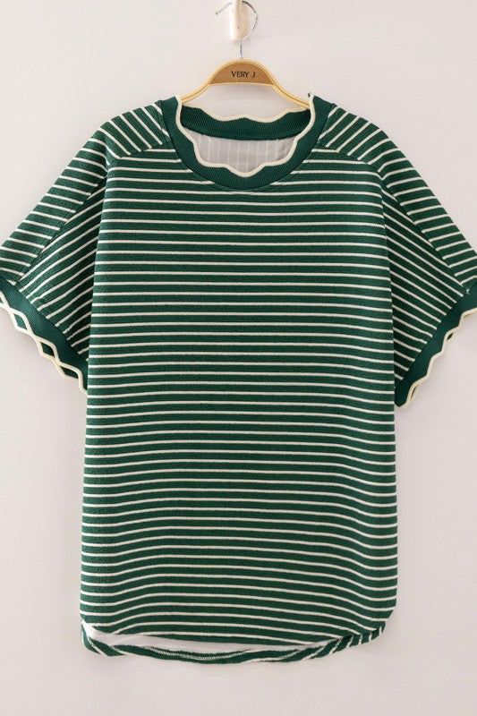 Sugar & Stripe Top