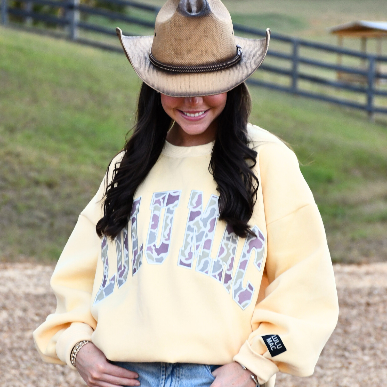 Butter/Camo LULUMAC Sweatshirt