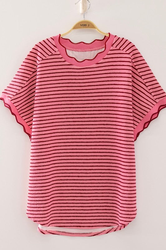 Sugar & Stripe Top