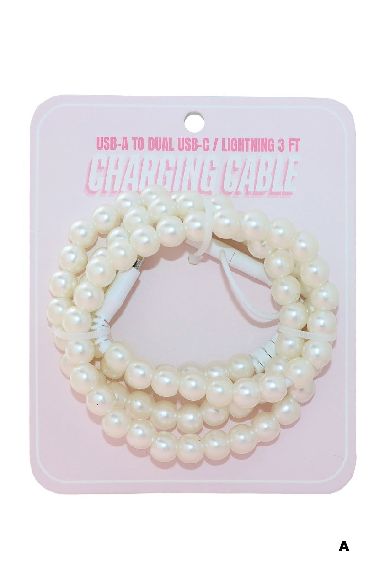 Beaded Phone Charger