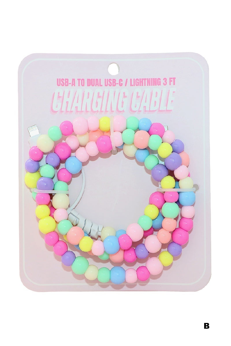 Beaded Phone Charger