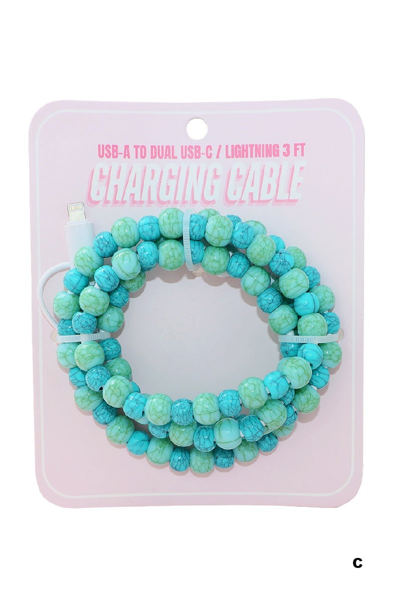 Beaded Phone Charger