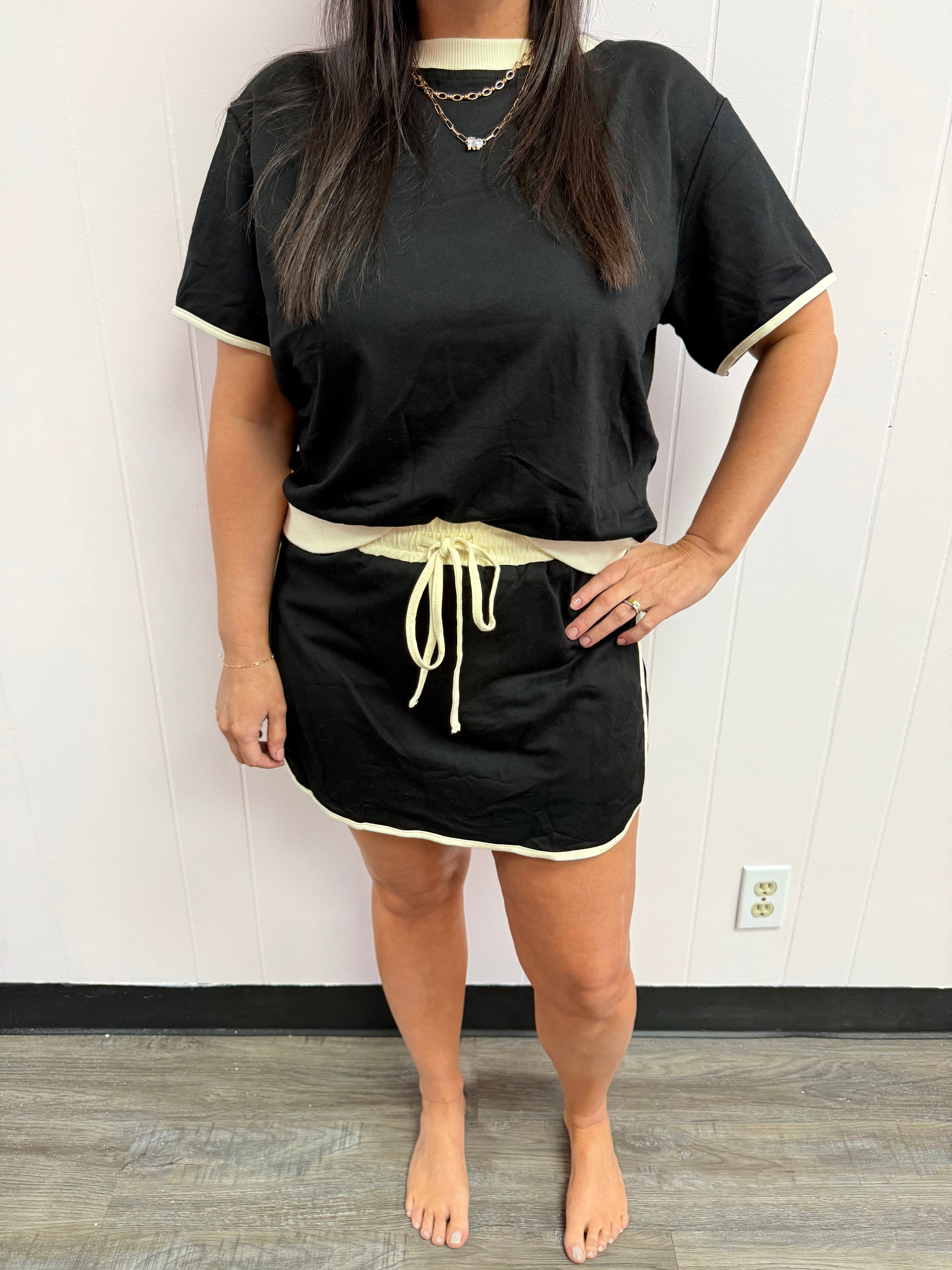 Off Duty Skort Set