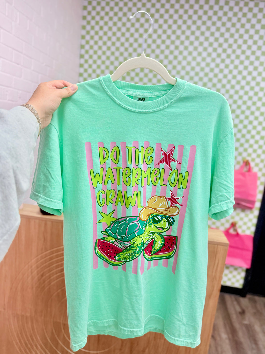Watermelon Crawl Tee