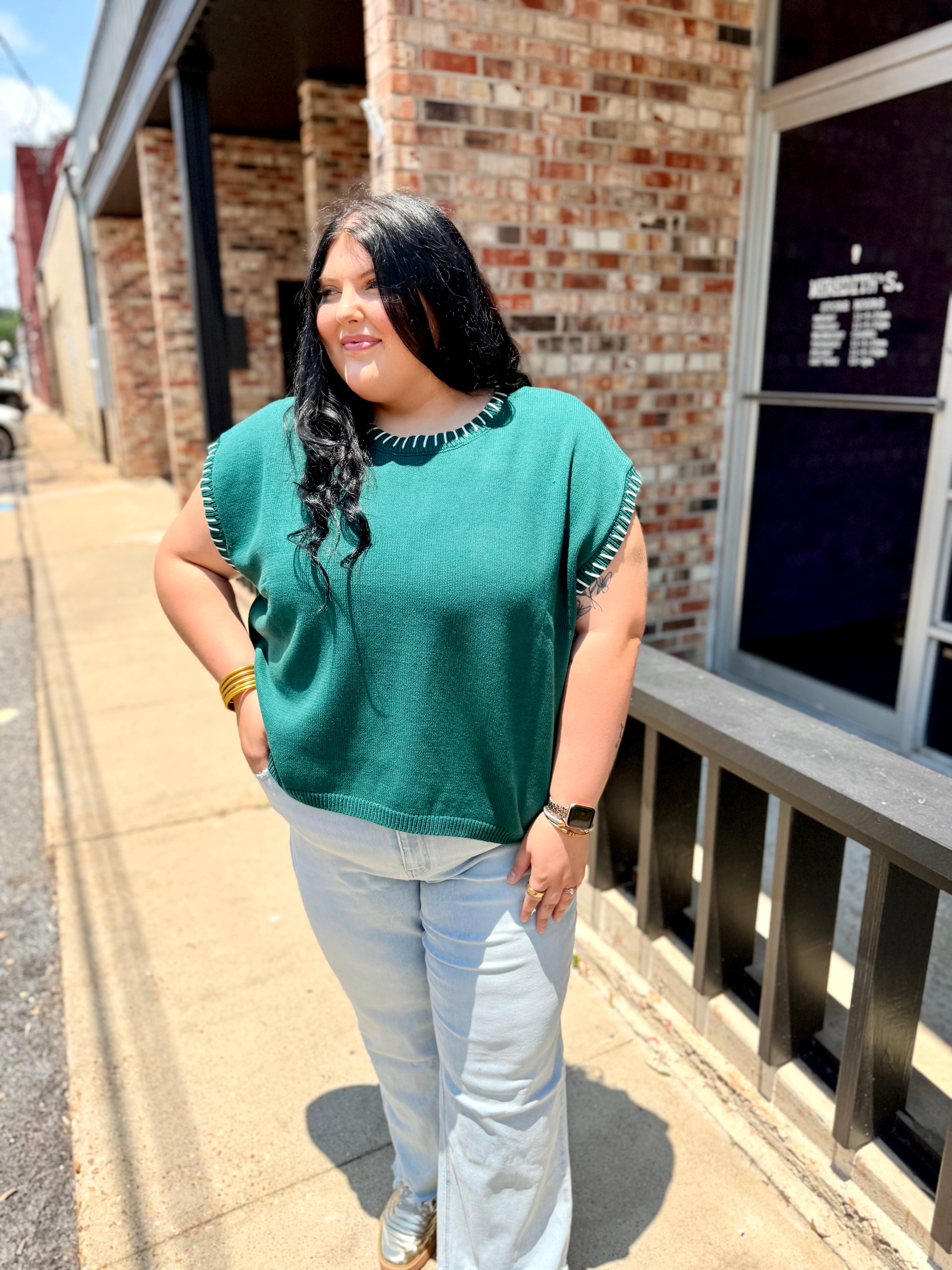 Whitlee Sweater Top Plus