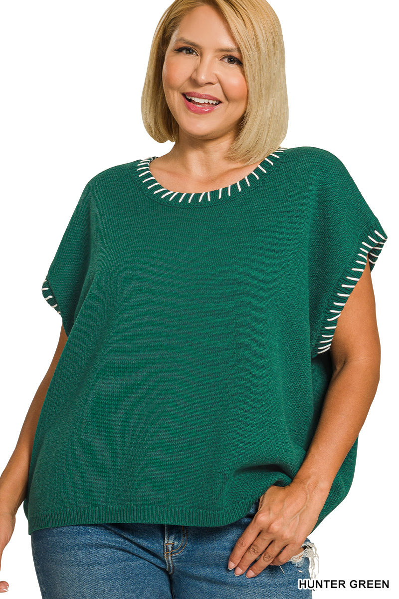 Whitlee Sweater Top Plus